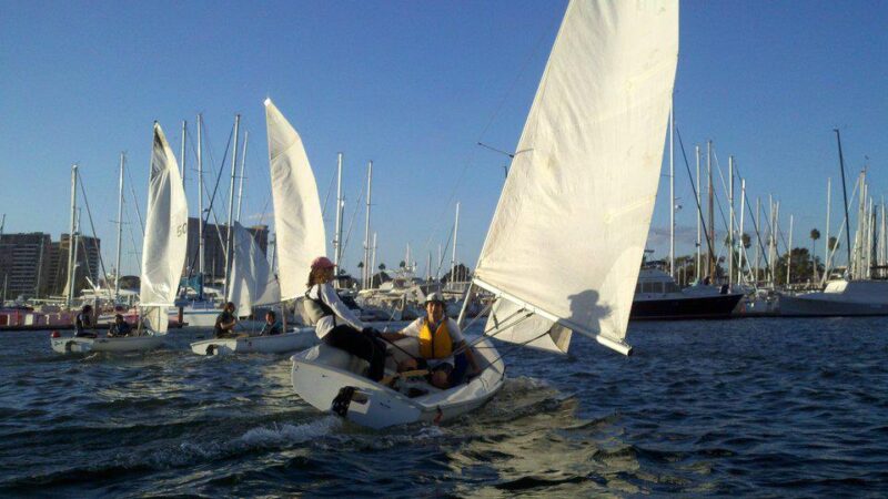 kids sailing
